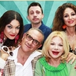 Gino Rivieccio e Sandra Milo