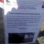 Sversamento nel Parco Gaiola