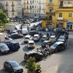 Arenella  piazza degli Artisti  traffico caotico