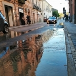 Perdita acqua via Mario Pagano
