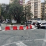 Napoli piazza degli Artisti traffico paralizzato