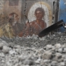 Affresco scavo Ippolito e Fedra