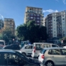 Arenella piazza degl Artisti traffico bloccato