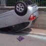 auto-ribaltata