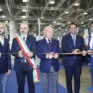 da sx. Donato Loria (BolognaFiere) Massimo Bugani (Ass.Comune Bologna) Gennaro Amato (Pres. SNIDI) On.Girolamo Cangiano