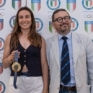 Marta Maggetti con Renato del Mastro