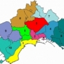 Napoli i territori delle dieci municipalità