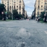 Napoli piazza degli Artisti l’area chiusa al traffico priva di arredo urbano