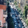 Napoli piazza degli Artisti traffico paralizzato