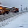 Neve in Campania- mezzi in azione tra Salerno e Alta Irpinia