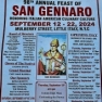 San Gennaro il calendario dei festeggiamenti a Little Italy