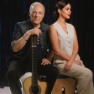 Toquinho e Camilla Faustino