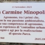 Vomero parco Minopoli un anno fa l’inaugurazione con la targa sbagliata