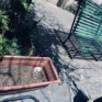 Vomero via Cimarosa la fioriera sparita fotografata nei giorni scorsi