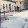 Vomero via Cimarosa lavori ancora in corso